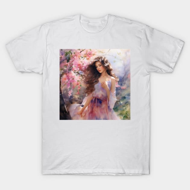 Garden of grace T-Shirt by Lady Su